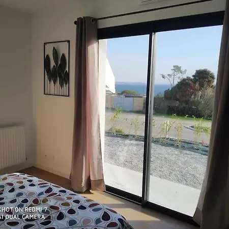 Gite Le Bel Air Face A La Mer Roscanvel Exterior photo